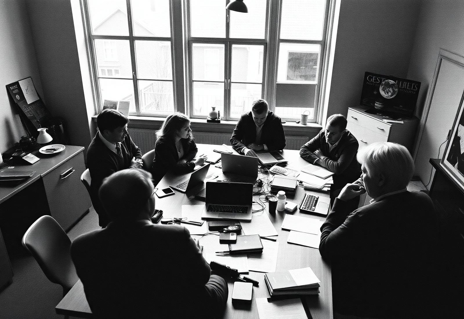 De redactie van TAC Producties